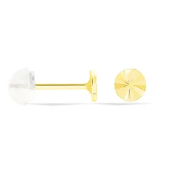 Histoire d'Or Boucles D'oreilles Puces Berangere Cercle Or Jaune Discount