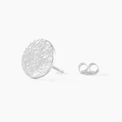 Histoire d'Or Boucles D'oreilles Puces Blanka argent blanc Outlet