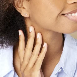 Histoire d'Or Boucles D'oreilles Puces Birati argent rose Hot