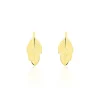Histoire d'Or Boucles D'oreilles Puces Bartolomea Feuilles Or Jaune Sale