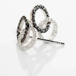 Histoire d'Or Boucles D'oreilles Puces Bella Or Blanc Diamant Online