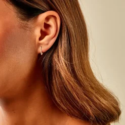 Histoire d'Or Boucles D'Oreilles Puces Bettino Or Jaune Diamant Online