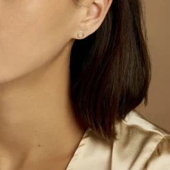 Histoire d'Or Boucles D'oreilles Puces Berangere Cercle Or Jaune Discount