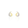 Histoire d'Or Boucles D'oreilles Puces Boucle D'or Or Jaune Oxyde De Zirconium Online