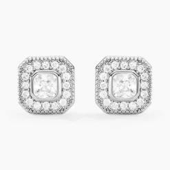 Histoire d'Or Boucles D'oreilles Puces Baroque Party Argent Blanc Oxyde De Zirconium Hot