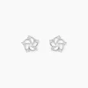 Histoire d'Or Boucles D'oreilles Puces Clarance Argent Blanc Oxyde De Zirconium Discount