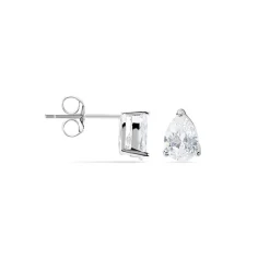 Histoire d'Or Boucles D'oreilles Puces Clarysse Argent Blanc Oxyde De Zirconium Discount
