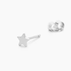 Histoire d'Or Boucles D'oreilles Puces Celesta Argent Blanc Sale