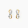 Histoire d'Or Boucles D'oreilles Puces Chacha Or Jaune Diamant Sale