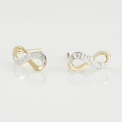 Histoire d'Or Boucles D'oreilles Puces Chacha Or Jaune Diamant Sale