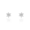 Histoire d'Or Boucles D'oreilles Puces Cyriac Argent Blanc Oxyde De Zirconium Clearance