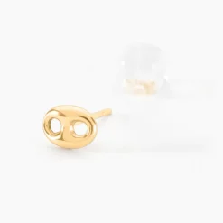 Histoire d'Or Boucles D'oreilles Puces Cara Grain De Cafe Or Jaune Hot