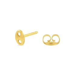 Histoire d'Or Boucles D'oreilles Puces Cara Grain De Cafe Or Jaune Hot