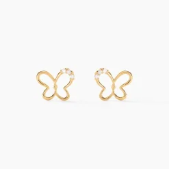 Histoire d'Or Boucles D'oreilles Puces Camomille Or Jaune Oxyde De Zirconium Discount