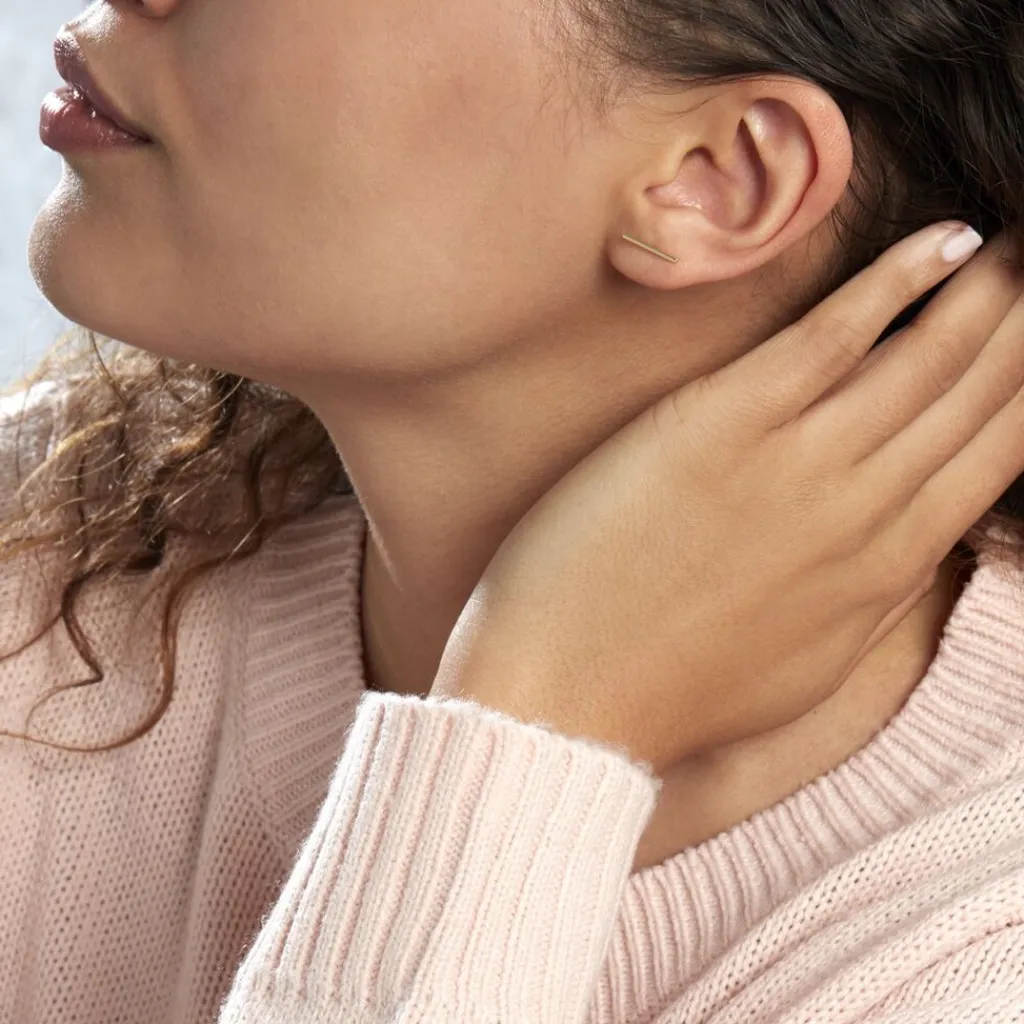 Histoire d'Or Boucles D'oreilles Puces Chloee Or Jaune