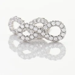 Histoire d'Or Boucles D'oreilles Puces Clélia Argent Blanc Oxyde De Zirconium Outlet