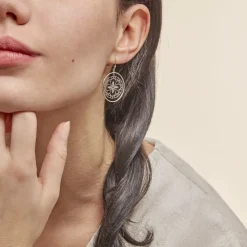 Histoire d'Or Boucles D'oreilles Puces Claudio Or Blanc Online