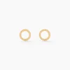 Histoire d'Or Boucles D'oreilles Puces Cesar Or Jaune Sale