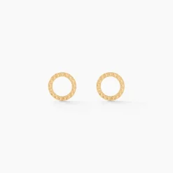 Histoire d'Or Boucles D'oreilles Puces Cesar Or Jaune Sale