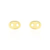 Histoire d'Or Boucles D'oreilles Puces Cara Or Jaune New