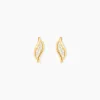 Histoire d'Or Boucles D'oreilles Puces Caline Or Jaune Diamant Hot