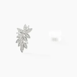 Histoire d'Or Boucles D'oreilles Puces Cezar Or Jaune Diamant