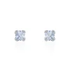 Histoire d'Or Boucles D'oreilles Puces Doreen Carre Or Blanc Oxyde De Zirconium Outlet