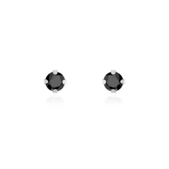 Histoire d'Or Boucles D'oreilles Puces Daria Or Blanc Oxyde De Zirconium Best