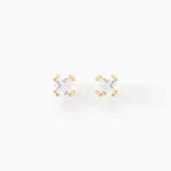 Histoire d'Or Boucles D'oreilles Puces Doreen Or Jaune Oxyde De Zirconium Hot