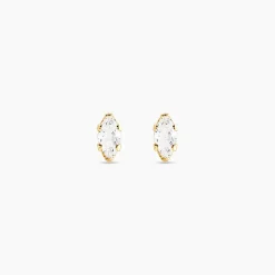 Histoire d'Or Boucles D'oreilles Puces Dudley Or Jaune Oxyde De Zirconium Outlet