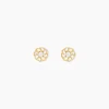 Histoire d'Or Boucles D'oreilles Puces Eleanor Fleur Or Jaune Oxyde De Zirconium Online
