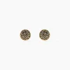Histoire d'Or Boucles D'oreilles Puces Eryne Or Jaune Hot