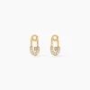 Histoire d'Or Boucles D'oreilles Puces Epiktetos Or Jaune Oxyde De Zirconium Sale