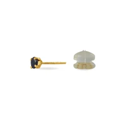 Histoire d'Or Boucles D'oreilles Puces Elea Serti Griffe or jaune saphir Online