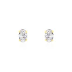 Histoire d'Or Boucles D'oreilles Puces Elea or jaune oxyde Discount