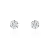 Histoire d'Or Boucles D'oreilles Puces Eleanor Fleur Or Blanc Oxyde De Zirconium Hot