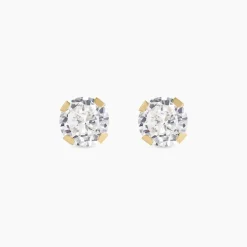 Histoire d'Or Boucles D'oreilles Puces Eddie Or Jaune Oxyde De Zirconium Clearance