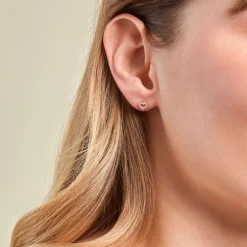 Histoire d'Or Boucles D'oreilles Puces Eily Or Jaune Oxyde De Zirconium Best