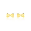 Histoire d'Or Boucles D'oreilles Puces Evonne Noeud Or Jaune Hot