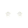 Histoire d'Or Boucles D'oreilles Puces Elais Etoile Or Jaune Oxyde De Zirconium New
