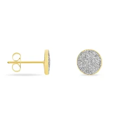 Histoire d'Or Boucles D'oreilles Puces Eryne Or Jaune Outlet