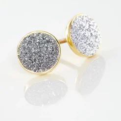 Histoire d'Or Boucles D'oreilles Puces Eryne Or Jaune Outlet