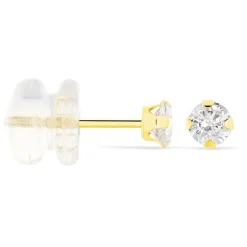 Histoire d'Or Boucles D'oreilles Puces Eddie Or Jaune Oxyde De Zirconium Clearance