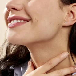 Histoire d'Or Boucles D'oreilles Puces Eddie Or Jaune Oxyde De Zirconium Clearance