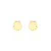 Histoire d'Or Boucles D'oreilles Puces Franzine Coquillage Or Jaune Best