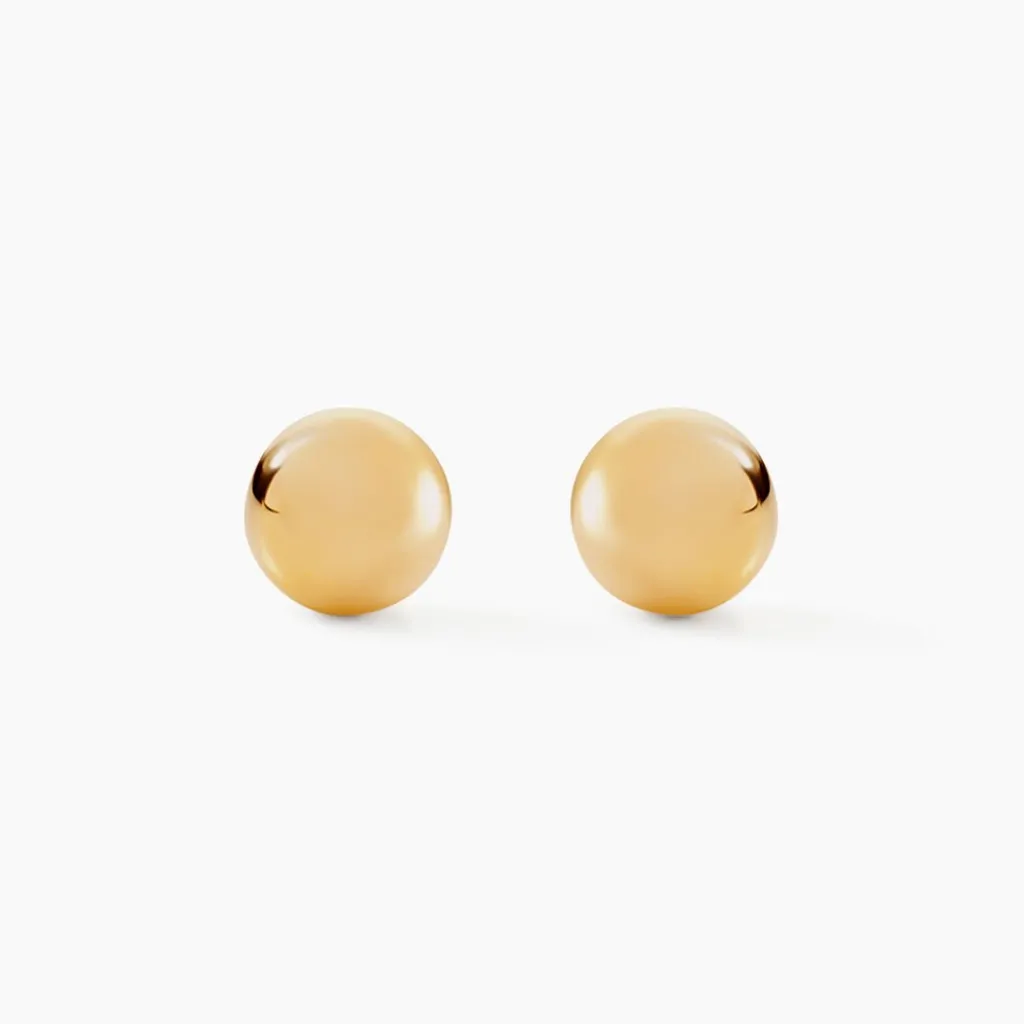 Histoire d'Or Boucles D'oreilles Puces Fidelia or jaune Hot