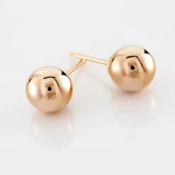 Histoire d'Or Boucles D'oreilles Puces Fidelia Boule or rose Discount