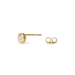 Histoire d'Or Boucles D'oreilles Puces Fatiana or jaune diamant Sale