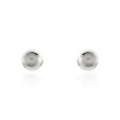Histoire d'Or Boucles D'oreilles Puces Fidelia Boule or blanc Outlet