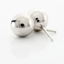 Histoire d'Or Boucles D'oreilles Puces Fidelia Boule or blanc Outlet